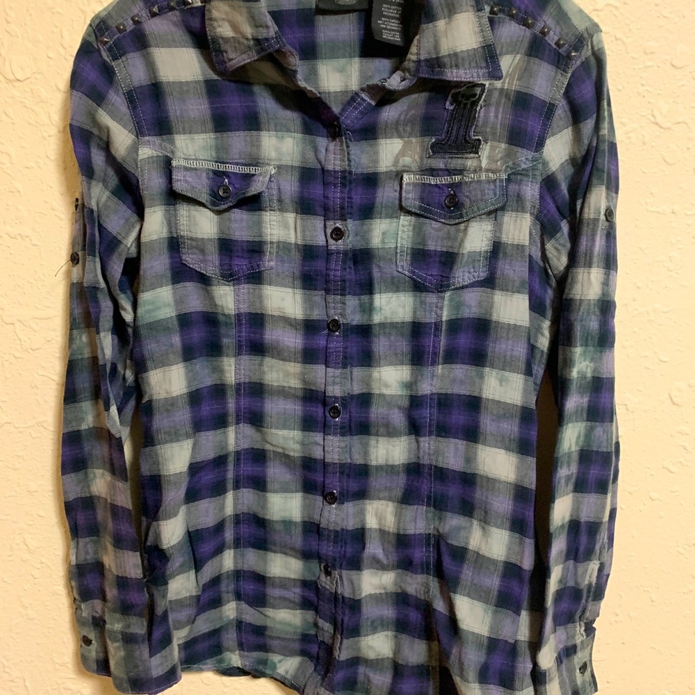 Women’s Harley Davidson flannel